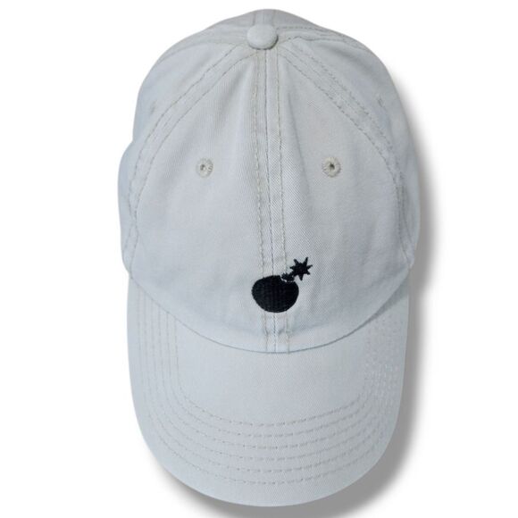 The Hundreds Hat Cap The Hundreds Solid Bomb Dad Hat Embroidered Logo Embroidery - Picture 3 of 12